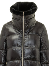 HERNO - Piumino Svasato con Collo Avvolgente - Nero - LIDIASHOPPING® - Official Website