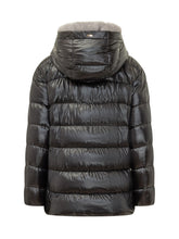 HERNO - Piumino Trapuntato con Cappuccio - Nero - LIDIASHOPPING® - Official Website