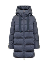 HERNO - Piumino A Shape - Blu - LIDIASHOPPING® - Official Website