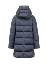 HERNO - Piumino A Shape - Blu - LIDIASHOPPING® - Official Website