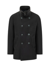 HERNO - Cappotto Doppiopetto - Blu - LIDIASHOPPING® - Official Website