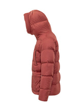 HERNO - Piumino Bomber con Cappuccio - Rosso - LIDIASHOPPING® - Official Website