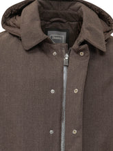 HERNO - Long Puffer Jacket - Brown - LIDIASHOPPING® - Official Website