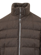 HERNO - Piumino con Cappuccio - Marrone - LIDIASHOPPING® - Official Website