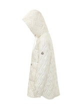 MONCLER - Ballet Hooded Quilted Jacket - White - LIDIASHOPPING® - Official Website