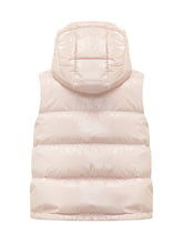 MONCLER - Gilet Niverolle con Cappuccio - Rosa - LIDIASHOPPING® - Official Website