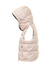MONCLER - Gilet Niverolle con Cappuccio - Rosa - LIDIASHOPPING® - Official Website