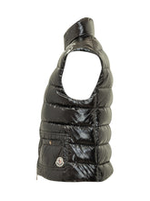 MONCLER - Gilet Frelon con Tasche Applicate - Nero - LIDIASHOPPING® - Official Website