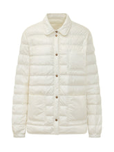 MONCLER - Giacca Fouine - Bianco - LIDIASHOPPING® - Official Website