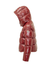 MONCLER - Piumino Niveole con Finitura Lucida - Rosso - LIDIASHOPPING® - Official Website