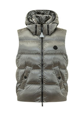 MONCLER - Fluidite Gilet Imbottito - Grigio - LIDIASHOPPING® - Official Website