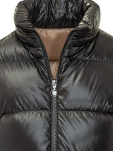MONCLER - Abbadia Giacca Imbottita con Tasche Applicate - Nero - LIDIASHOPPING® - Official Website