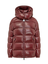 MONCLER - Piumino Maire con Cappuccio - Rosso - LIDIASHOPPING® - Official Website