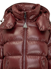 MONCLER - Piumino Maire con Cappuccio - Rosso - LIDIASHOPPING® - Official Website