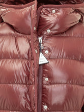 MONCLER - Piumino Barante con Vita Sagomata - Rosso - LIDIASHOPPING® - Official Website