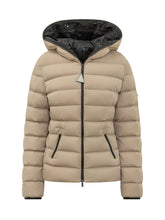MONCLER - Herbes High Neck Quilted Jacket - Beige - LIDIASHOPPING® - Official Website