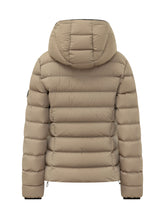 MONCLER - Herbes High Neck Quilted Jacket - Beige - LIDIASHOPPING® - Official Website