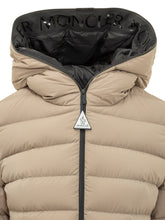 MONCLER - Herbes High Neck Quilted Jacket - Beige - LIDIASHOPPING® - Official Website