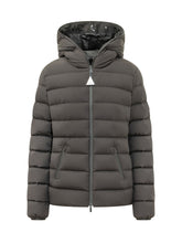 MONCLER - Piumino Herbes - Nero - LIDIASHOPPING® - Official Website