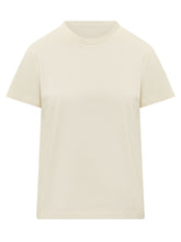 MONCLER - Crewneck T-shirt - White - LIDIASHOPPING® - Official Website