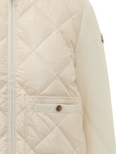 MONCLER - Quilted Cardigan with Patch Pockets - White - LIDIASHOPPING® - Official Website