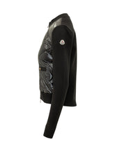 MONCLER - Cardigan Trapuntato con Tasche Applicate - Nero - LIDIASHOPPING® - Official Website
