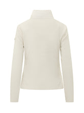 MONCLER - High Neck Padded Cardigan - White - LIDIASHOPPING® - Official Website