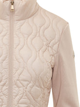 MONCLER - High Neck Padded Cardigan - Pink - LIDIASHOPPING® - Official Website