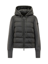 MONCLER - Cardigan Trapuntato con Tasche Applicate - Nero - LIDIASHOPPING® - Official Website