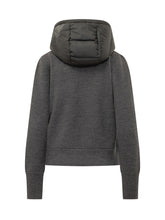 MONCLER - Cardigan Trapuntato con Tasche Applicate - Nero - LIDIASHOPPING® - Official Website