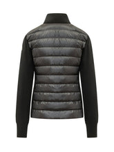 MONCLER - Quilted Cardigan - Black - LIDIASHOPPING® - Official Website