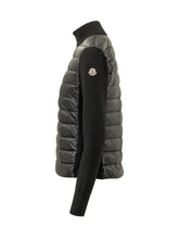MONCLER - Quilted Cardigan - Black - LIDIASHOPPING® - Official Website