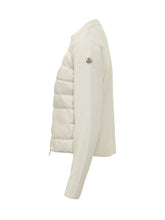 MONCLER - Padded Cardigan with Pockets - White - LIDIASHOPPING® - Official Website