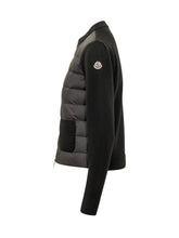 MONCLER - Padded Cardigan with Pockets - Black - LIDIASHOPPING® - Official Website