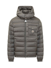 MONCLER - Verith Piumino Trapuntato con Cappuccio - Grigio - LIDIASHOPPING® - Official Website