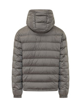 MONCLER - Verith Piumino Trapuntato con Cappuccio - Grigio - LIDIASHOPPING® - Official Website