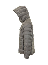MONCLER - Verith Piumino Trapuntato con Cappuccio - Grigio - LIDIASHOPPING® - Official Website
