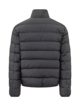 MONCLER - Baudinet High Neck Padded Jacket - Blue - LIDIASHOPPING® - Official Website