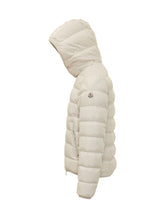 MONCLER - Montbrocq Hooded Padded Jacket - White - LIDIASHOPPING® - Official Website