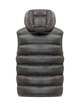 MONCLER - Gilet Imbottito Panestrel - Nero - LIDIASHOPPING® - Official Website