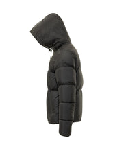 MONCLER - Montcla Piumino con Cappuccio - Nero - LIDIASHOPPING® - Official Website