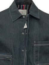 MONCLER - Haderu Shirt Jacket with Patch Pockets - Blue - LIDIASHOPPING® - Official Website