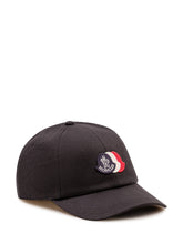 MONCLER - Baseball Cap - Black - LIDIASHOPPING® - Official Website