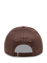 MONCLER - Baseball Cap With Logo - Brown - LIDIASHOPPING® - Official Website