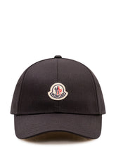 MONCLER - Cappello Baseball con Logo - Nero - LIDIASHOPPING® - Official Website