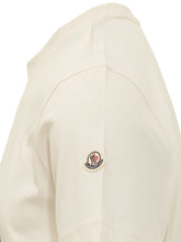 MONCLER - T-shirt con Stampa Grafica - Bianco - LIDIASHOPPING® - Official Website