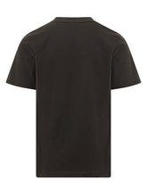 MONCLER - T-shirt con Logo sul Petto - Nero - LIDIASHOPPING® - Official Website