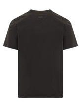 MONCLER - T-shirt with Chest Logo - Black - LIDIASHOPPING® - Official Website