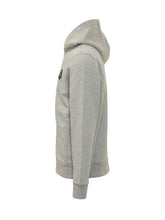 MONCLER - Felpa con Cappuccio e Zip - Grigio - LIDIASHOPPING® - Official Website