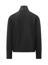 MONCLER - Cardigan con Collo Alto Trapuntato - Nero - LIDIASHOPPING® - Official Website